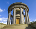 The Rotunda located in the Parkland at Wentworth Castle Gardens in Barnsley. Pictured following restoration work