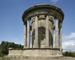 The Rotunda located in the Parkland at Wentworth Castle Gardens in Barnsley. Pictured following restoration work