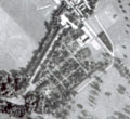 Detail from RAF aerial photograph, 1948.